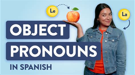 Intro To Spanish Direct And Indirect Object Pronouns Youtube