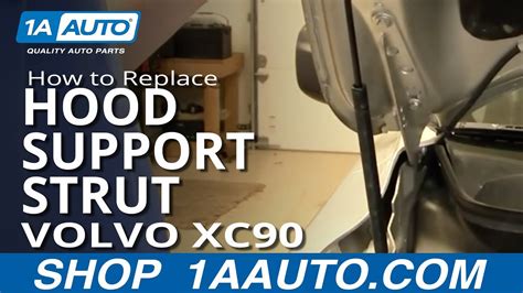 How To Replace Hood Support Strut 03 12 Volvo XC90 YouTube