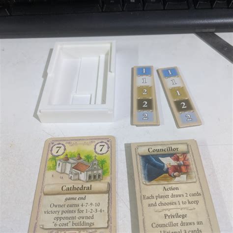 3D Printable San Juan Boardgame Organizer By Albert Ng