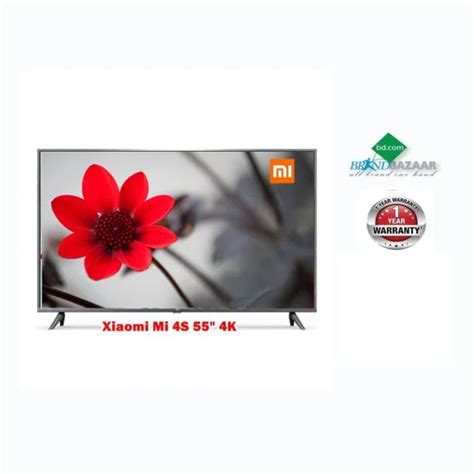 Xiaomi Mi 4S 55 Inch 4K UHD Android Smart TV Price In BD