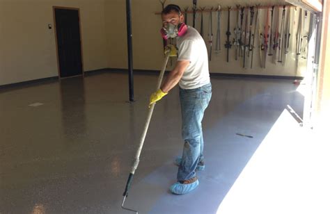 DIY Epoxy Garage Floor Tutorial - How to make your garage look amazing!