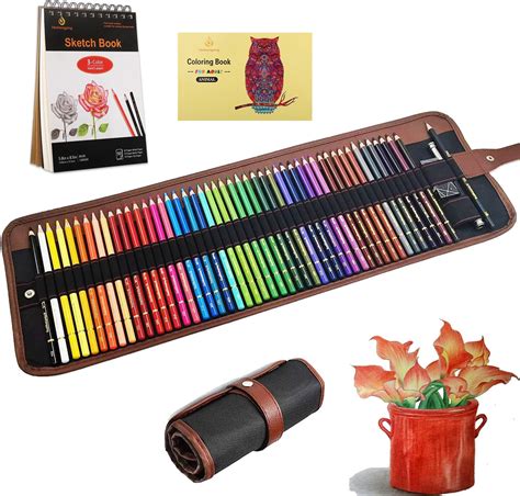 URYOUNGER Kit de crayons à dessin 26 pièces avec crayons à dessin et