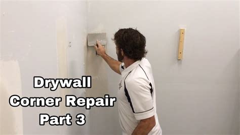 How To Repair Drywall Inside Corner Tape