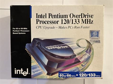 CPU of the Week - New Pentium Overdrive 133Mhz Retail Boxed | SES Computers