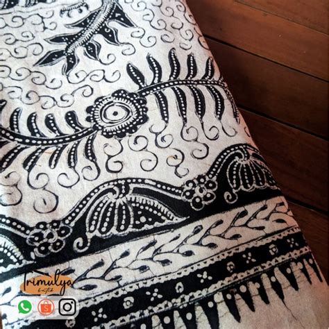 Jual Batik Tulis Batik Paoman Batik Indramayu Motif Iwak Etong