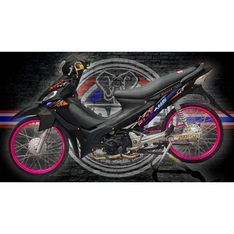 SUZUKI SMASH 115 MTV X AUN STOCK SIZE DECAL Shopee Philippines