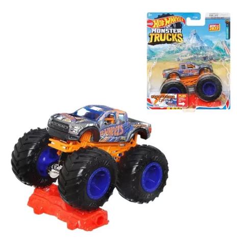 Hot Wheels Monster Truck Escala 1 64 Raptor Fiso Cuotas sin interés