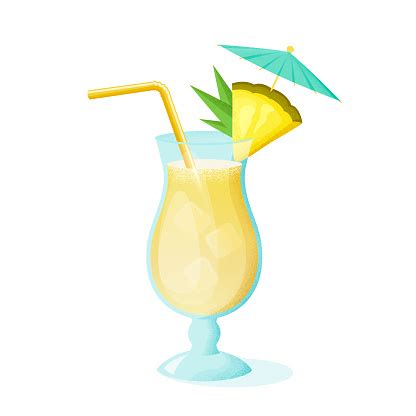 [90] Pina colada Clipart Vector PNG , SVG, EPS, PSD, AI