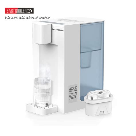 Countertop Water Filtration System Instant Hot Dispenser 4 Temperatures Large Capacity High