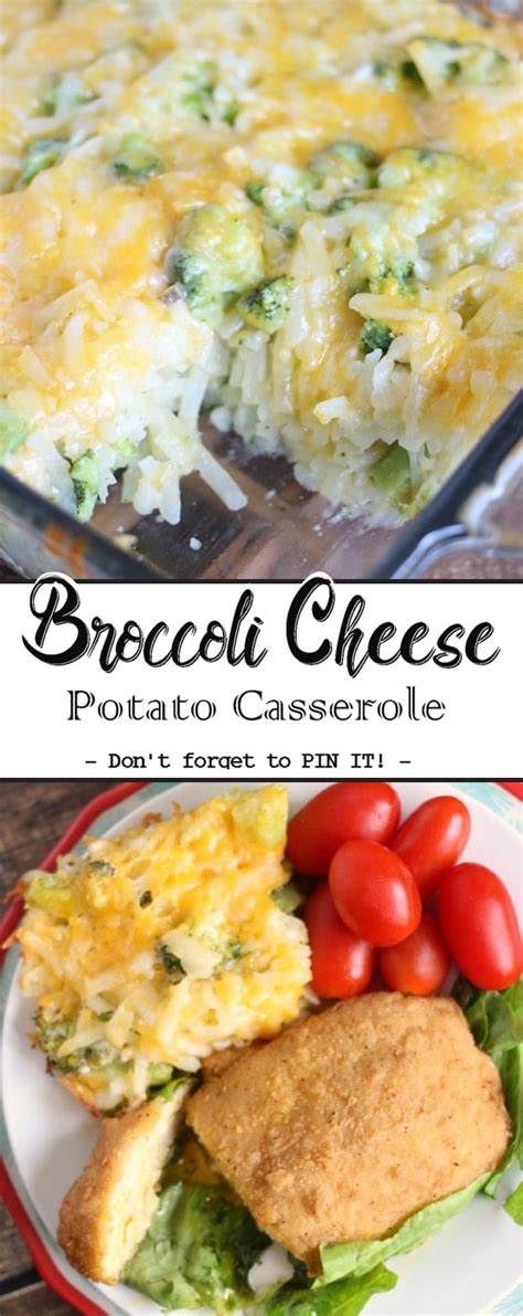 Broccoli Cheese Potato Casserole - Just Easy Recipe