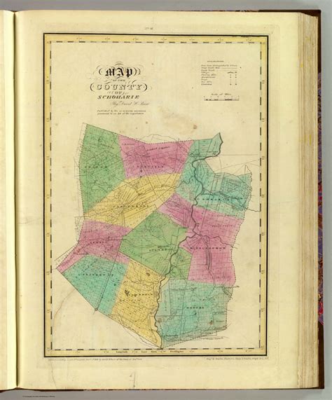 Schoharie County David Rumsey Historical Map Collection