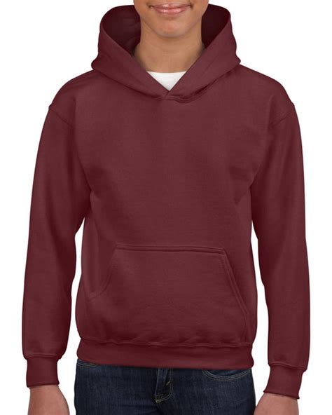 Gildan 18500b Youth Heavy Weight Blank Hoodies Dori Apparel Nz