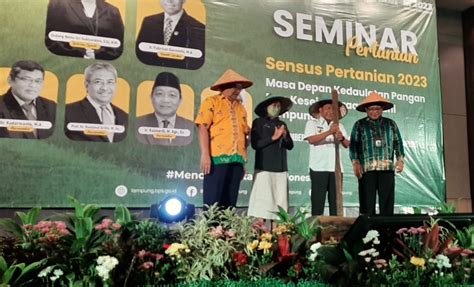 Gelar Seminar Pertanian BPS Lampung Sosialisasikan Sensus Pertanian