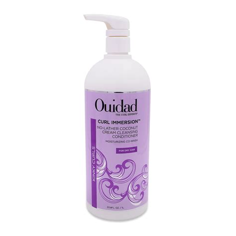 Ouidad Curl Immersion Low Lather Coconut Cleansing Conditioner 33 8 Oz