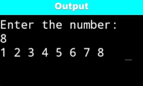 Codeforhunger Learn Coding Easily C Program To Print Natural Numbers