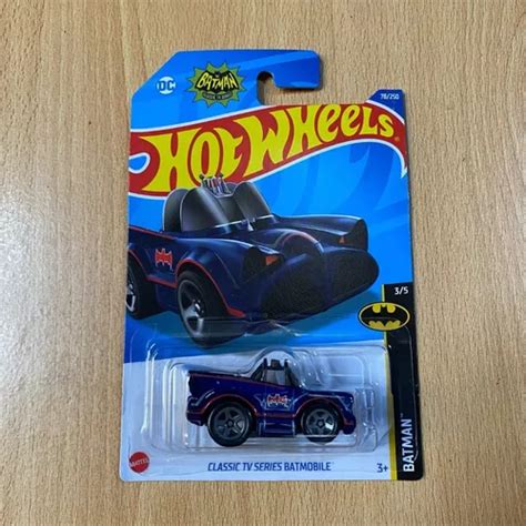 Hot Wheels Batman Classic Tv Series Batmobile Azul Cuotas Sin Inter S