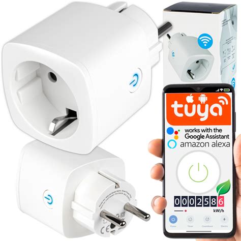 Programator Czasowy Watomierz Smart Wifi Tuya Plug Gniazdko Gniazdo A