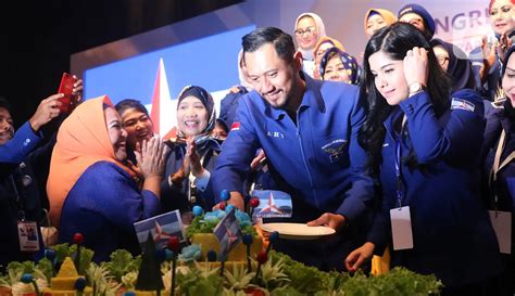 Foto Terpilih Aklamasi Ahy Gantikan Sby Jadi Ketum Demokrat Foto