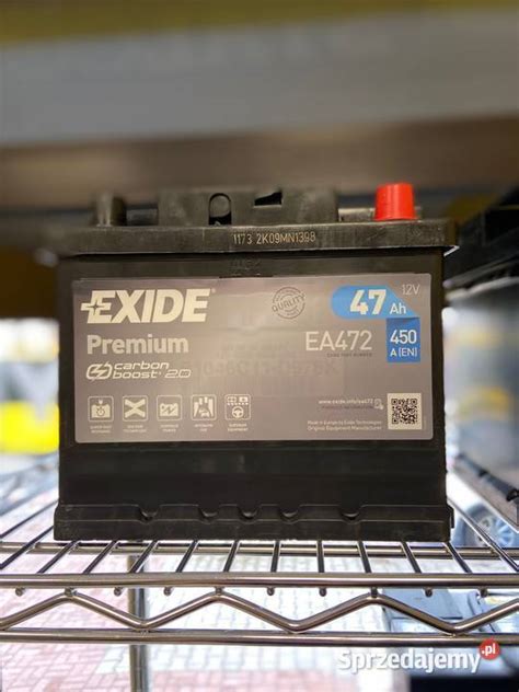 Akumulator Exide Premium 47Ah 450A Darłowo Sprzedajemy pl