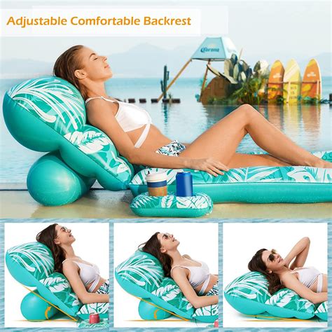 Jasonwell Inflatable Pool Float Adult Pool Floaties Lounger Floats