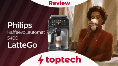 Review: Philips Series 5400 Kaffeevollautomat mit LatteGo im Test ...