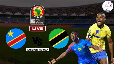 LIVE DRC CONGO VS TAIFA STARS KUFUZU AFCON 2025 YouTube