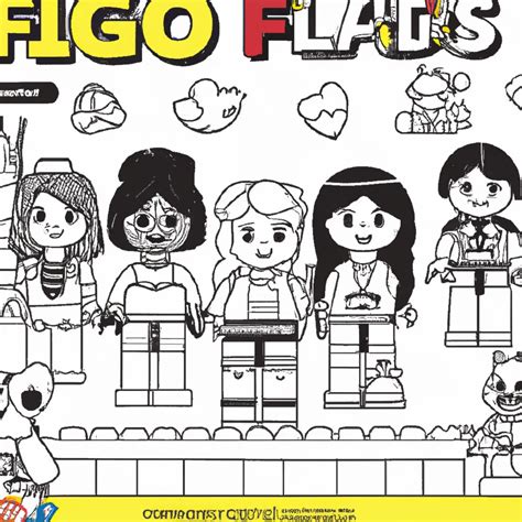 Desenhos De Lego Friends Para Imprimir E Colorir