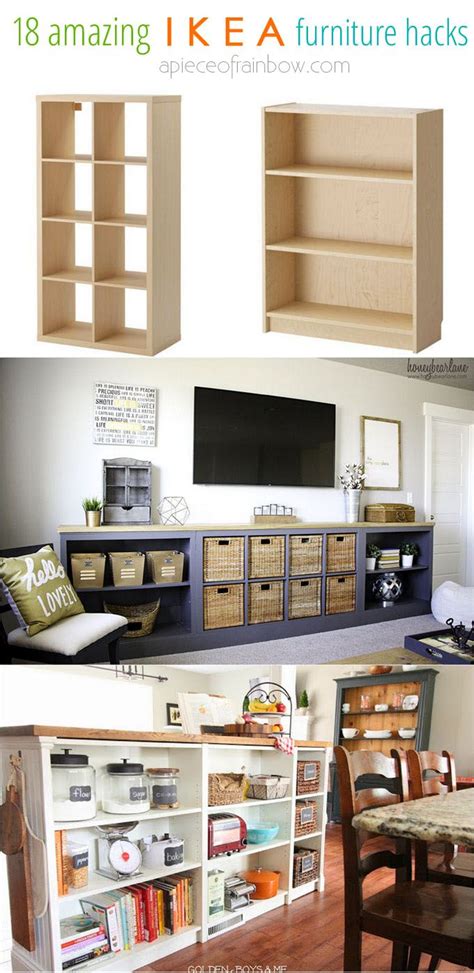 Easy Custom Furniture With 18 Amazing Ikea Hacks Ikea Hack Ideas