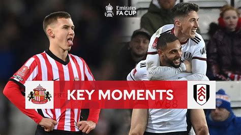 Goal Layvin Kurzawa Sunderland 1 3 Fulham Fourth Round Replay Emirates Fa Cup 2022 23