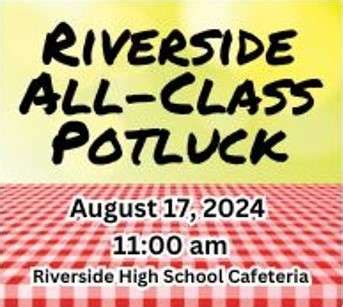 All-Class Potluck - Riverside Alumni Association