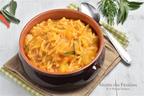 Pasta E Patate Alla Napoletana Ricette Che Passione Di Ornella Scofano