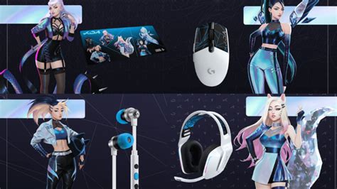 Logitech launches League of Legends K/DA-themed gaming peripherals
