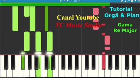 Într Un Sat Lâng O Fântână Tutorial Orgă And Pian Youtube