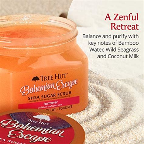 Tree Hut Bohemian Escape Shea Sugar Scrub Orange 18 Oz Pricepulse