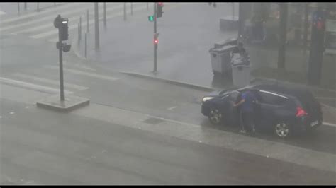 Les Images Impressionnantes De L Orage Qui A Touch Lyon Et Villeurbanne