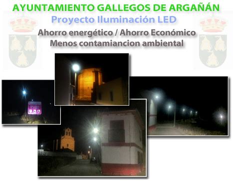 Ayuntamiento Gallegos De Arga An Gallegos Apuesta Por La Iluminaci N