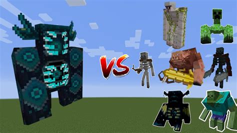 ZORDEN Vs NEW MUTANT CREATURES ZORDEN Vs Warden In Minecraft Mob