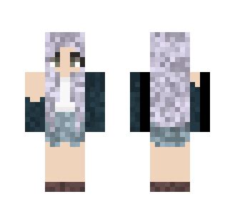 Download Girl 2 purple hair Minecraft Skin for Free. SuperMinecraftSkins