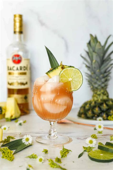 Bacardi Rum Punch Easy Rum Cocktail A Lily Love Affair