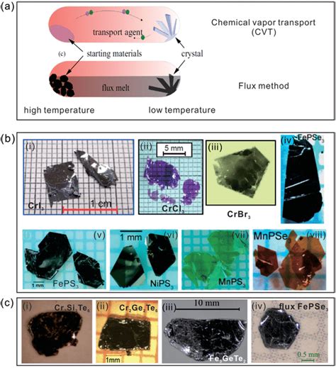 A Illustration Of The Synthesis Of Single Crystals By The Cvt And Flux