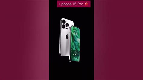 🍎📱 15 pro - YouTube