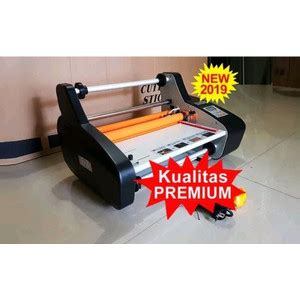 Jual Mesin Laminating Kertas FM3510 Alat Laminasi Hot Cold Panas Dingin Kab Bangkalan