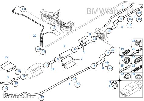 Fuel Pipe Diesel Pump Bmw 3 E46 320d M47n Europe