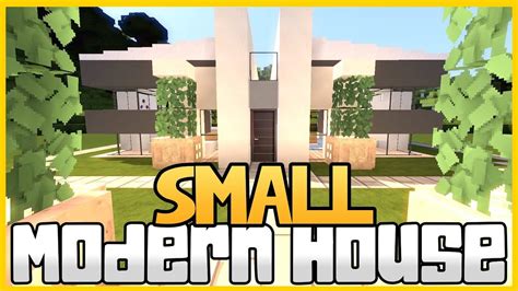 Minecraft Let S Build Small Modern House YouTube