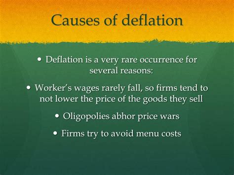 Ppt Inflation And Deflation Powerpoint Presentation Free Download