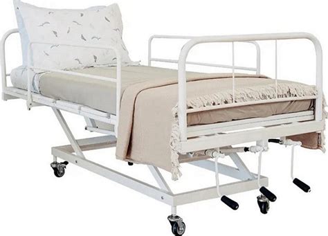 Cama Hospitalar Manual Elevação do Leito em ABS Standard HOSPITAL