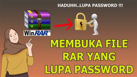 Cara Membuka File Rar Yang Dipassword Di Pc Youtube
