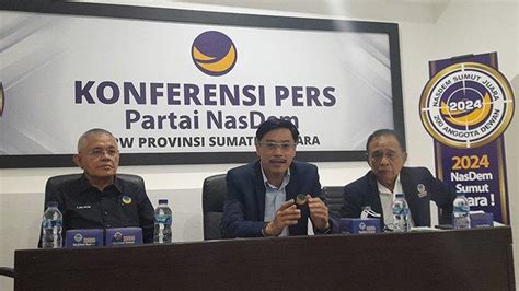 Buka Pendaftaran Bacaleg Pada Pemilu 2024 Nasdem Sumut Kembali