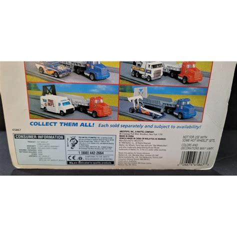 Hot Wheels Long Haulers Semi Truck Trailer Car Set New In Package Etsy