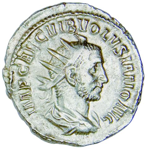 Antoninian Volusian M Nzen Versandhaus Emporium Merkator